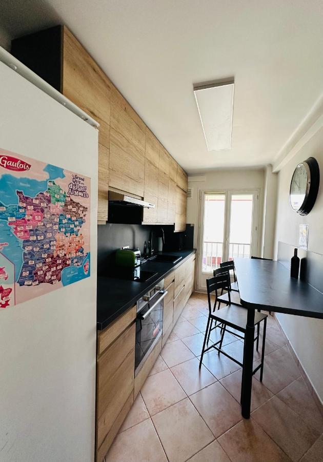 The Nice - 3 Rooms, 3Air Cond, 3Tv, 3Fans, 2 Wc, Wifi Everywhere 5Min Aeroport, Train, Beach, 1Min Tram, 15 Min Centre, Port, Parking Possible Exterior foto